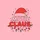 Math & Holiday Enthusiasts' Bold Red Santa Hat MATH CLAUS Teal Lights Festive Snowflake Graphic Sweatshirt - 2