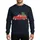 Dog Parents' Distressed Vintage Red Pickup Truck with Four Golden-Brown Doodle Dogs Festive Snow Scene Sweatshirt - 1
