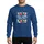 Christmas Coffee Crew's Playful Red Green White Holly & Snowman Festive Design Sweatshirt - 1
