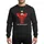Christmas Partygoers' Vibrant Red Lobster Santa Hat Multi-Color Lights 'Let's Get Crackin'! Sweatshirt - 1