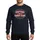 Festive Family Whimsical Red White Candy Cane Text with Colorful Christmas Lights and Snowy Details Sweatshirt - 1