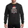 Firefighter Loved Ones' Playful Santa Hat Candy Cane Stripe 'FAVORITE' Christmas Lights Maltese Cross Art Sweatshirt - 1