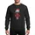 Future Dads' Red White Santa Hat & Baby Stockings Festive 'First Christmas DAD to be' Lettering Sweatshirt - 1