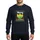 Corn Lover's Merry CORNMAS Pixelated Corn Cobs & Festive Red Green White Holiday Pattern Sweatshirt - 1
