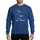 Festive Fun Lovers' Whimsical Multi-Colored Lights Santa's Nice Naughty Complicated List Art Sweatshirt - 1