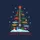 Fisherman's Vibrant Flat-Color Fishmas Tree: Rod, Reel, Mixed Fish, Starfish, Gifts Sweatshirt - 2