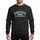 Santa Rosa & California Vintage Style Enthusiasts' White Distressed Typographic Arched Santa Rosa ESTD 1868 California Star Motif Sweatshirt - 1