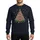 Wrestling Fan's Cartoon Grappler Christmas Tree Red Blue Gold Lights Candy Canes Sweatshirt - 1