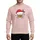 Whiskey Lovers' Bold Illustrative Festive Whiskey Glass, Bright Red Santa Hat, Green Holly, Striped Candy Canes, Gold Stars Sweatshirt - 1
