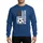 Soccer Grandpas Distressed Grunge White American Flag Soccer Ball Stacked GRANDPA Sweatshirt - 1