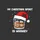 Whiskey Lovers' Festive Holiday Pixel Art Amber Whiskey Glass, Santa Hat, Colorful Lights & 'My Christmas Spirit Is Whiskey' Design Sweatshirt - 2