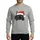 French Bulldog Lovers' Crisp Black Frenchie Red Santa Hat Christmas Flat Graphic Design Sweatshirt - 1