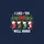 Festive Season Celebrators' Vibrant Christmas Stocking Garland Evergreen Berries Candy Canes 'I Like Em Well Hung' Design Sweatshirt - 2