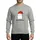 Holiday Enthusiasts' Vibrant Red White Black Hand-Drawn Santa Hat Gift Box Merry Christmas Design Sweatshirt - 1