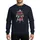 Holiday Grill Masters' Vibrant Cartoon BBQ Grill with Two Sizzling Red Steaks, Santa Hat, Multicolor Christmas Lights, & Candy Cane Stripes Sweatshirt - 1