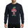 Family Christmas Whimsical Green Red Gold Elf King Crown Graphic with Striped Socks and Pointed Shoes Sweatshirt - 1