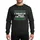 Adults' Pixelated Ugly Christmas Style Holly Berry Snowflake Tree Border Sweatshirt - 1