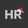 Human Resources Staff White Bubble Art HR Letters Red Santa Hat Snowflakes Black Background Sweatshirt - 2