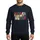 Nurses' Retro Groovy 'Santa's Favorite Nurse' Muted Christmas Typography with Vintage Lights Sweatshirt - 1