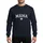 Moms' Bold Varsity MAMA Muted Taupe Grey & Charcoal Outline Geometric Heart Sweatshirt - 1