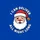 Adult Holiday Humor Fan Mischievous Winking Santa Claus Red Hat White Beard Green Background Bold White Text Graphic Sweatshirt - 2
