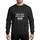 Holiday Season Lovers' White Bold Serif Stacked Text Red Star Minimalist Typographic Design Sweatshirt - 1