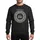 Adults' Symmetrical Intricate Traditional Islamic Eid Mubarak Light Grey Calligraphy & Geometric Floral Scrollwork Sweatshirt - 1