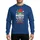 Christmas Grandmas Whimsical Hand-Drawn Red Elf Hat Green Shoes Striped Legs 'NONNI ELF' Snowflakes Sweatshirt - 1