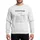 Holiday Humor Lovers' Minimalist Typographic Chitterlings Nutrition Label Parody with Charcoal & Light Grey Text Sweatshirt - 1