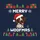 German Shorthaired Pointer Owners' Festive Brown & White GSP Dog Santa Hat Merry Woofmas Pixel Art Christmas Trees Plaid Sweatshirt - 2