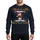 German Shorthaired Pointer Owners' Festive Brown & White GSP Dog Santa Hat Merry Woofmas Pixel Art Christmas Trees Plaid Sweatshirt - 1