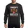 Christmas Bingo Players' Playful Pixelated Red Green Gingerbread Men B7 Ball Holiday Text Sweatshirt - 1