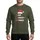 Finnish Heritage Enthusiasts' Hand-drawn Distressed Red White Santa Hat 'NICE NAUGHTY FINNISH' Checklist Design Sweatshirt - 1