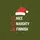Finnish Heritage Enthusiasts' Hand-drawn Distressed Red White Santa Hat 'NICE NAUGHTY FINNISH' Checklist Design Sweatshirt - 2