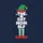 Cat Mom Women's Red Green Elf Figure White Cat 'THE CAT MOM ELF' Holiday Design Sweatshirt - 2