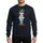 Cat Mom Women's Red Green Elf Figure White Cat 'THE CAT MOM ELF' Holiday Design Sweatshirt - 1