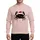 Crabbing Fishermen's Festive Black Crab Red Santa Hat Multi-Color Christmas Lights Sweatshirt - 1