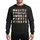 Educators & Students' Whimsical Multi-Color Christmas Alphabet A-Z Festive Cartoon Art Sweatshirt - 1