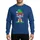 Holiday Celebration Lovers' Whimsical Flat Vector Chatty Elf Hat Socks Shoes Vibrant Green Red Yellow Art Sweatshirt - 1