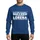 Assertive Humor Enthusiasts Lorena Name White Ink Distressed Block Text Playful Wisdom Vintage Grunge Sweatshirt - 1