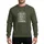 Faith-Inspired Individuals' White Typographic Christian Math Pun Equation with Cross, Nails, Praying Hands Sweatshirt - 1