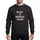 Sisterhood Supporter's Bold Splotchy Pink Fuchsia Teal Purple Best Sister Ever Heart Typography Sweatshirt - 1