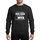Personalized Humor Fans' Whimsical White Hand-Drawn Typographic Advice on Black with Playful Speech Bubble Sweatshirt - 1