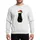 Cat Lovers' Black Cat Santa Hat Vibrant Christmas Lights Holly Berry Gold Bell Design Sweatshirt - 1