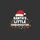 Chiropractic Professionals' Festive Red Santa Hat White Typography Red Green Yellow Christmas Lights Sweatshirt - 2