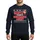 Insurance Agents' Pixelated Red White Green 'Santa's Favorite' Holiday Candy Cane Santa Face Design Sweatshirt - 1
