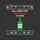 Korean Soju Culture Fans' Festive Red Green White Pixel Knit Christmas Text & Bottle Art Sweatshirt - 2