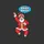 Men's Festive Season Celebrators Joyful Turbaned Santa Bhangra Dance Red Gold Purple Folk Sweatshirt - 2
