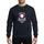 Festive Golf Enthusiasts' Vintage Christmas Golf Ball Santa Hat Crossed Clubs Red White Slogan Holly Snowflakes Sweatshirt - 1