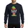 Christmas Gamers' Whimsical Elf Costume Elements, Pixel Gamepad, Striped Socks, Lime Green & Red Accents Sweatshirt - 1